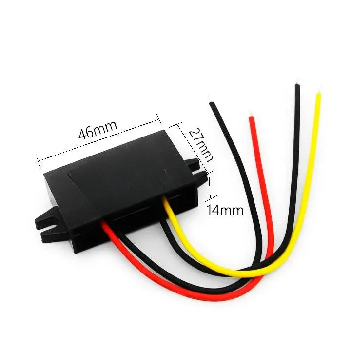 Waterproof Step-down Converter 12 24V 36V 48V 60V 72V 80V 85V to 12V 1A 2A 3A 5A Volt Regulator DC to DC Mini Buck Converter Oasis Select 1A Reverse 15-85V 12V