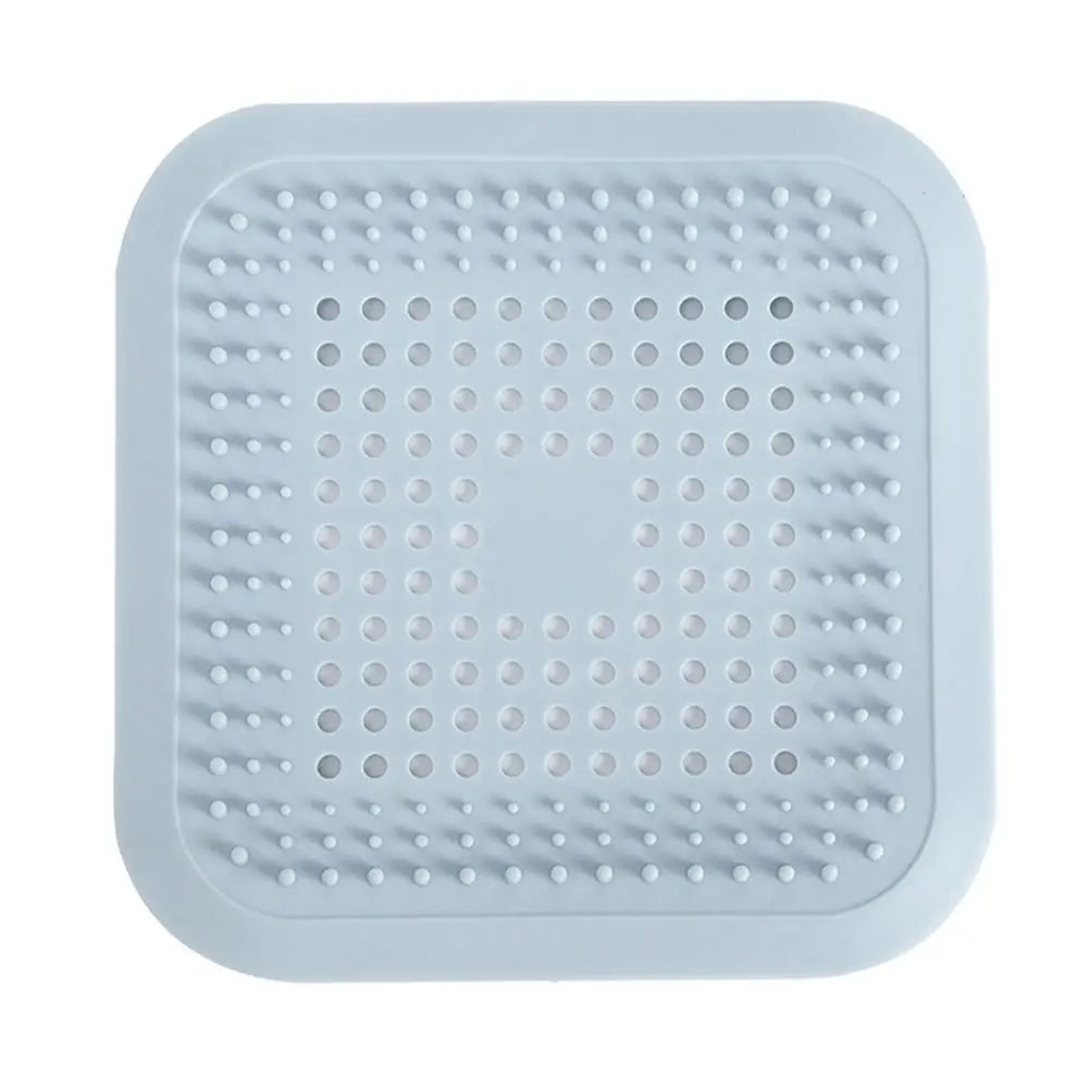 Silicone Floor Drain Cover Leakage-proof Anti-blocking Sink Hair Filter Seal Deodorant Water Stoppers Kitchen Oasis Select blue