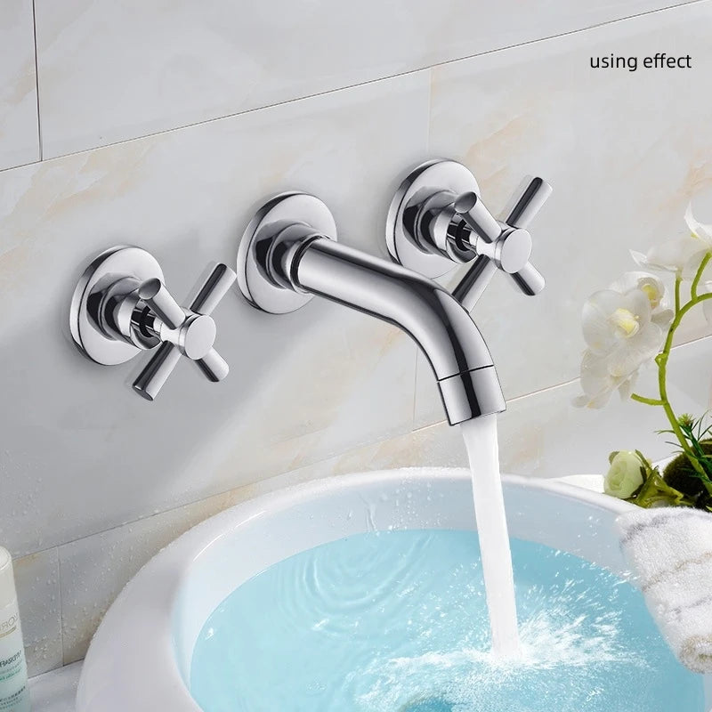 Cross Faucet Handle Knob Zinc Alloy Handwheel Universal Hot Cold Sink Taps Switch for Kitchen Bathroom Tap Replacement Parts Oasis Select