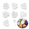 8Pcs Sushi Mold Rice Ball Molds Press Sushi Maker Triangle Mould Japanese Onigiri Rice Ball Bento Gadget Kitchen Accessories Oasis Select 8Pcs