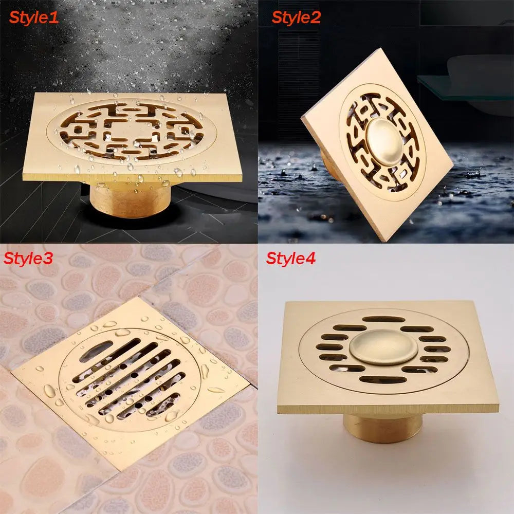 Bathroom Accessories Backflow Preventer Anti-odor Bathroom Drainage Waste Floor Drain Bathtub Shower Drainer Floor Shower Drain Oasis Select
