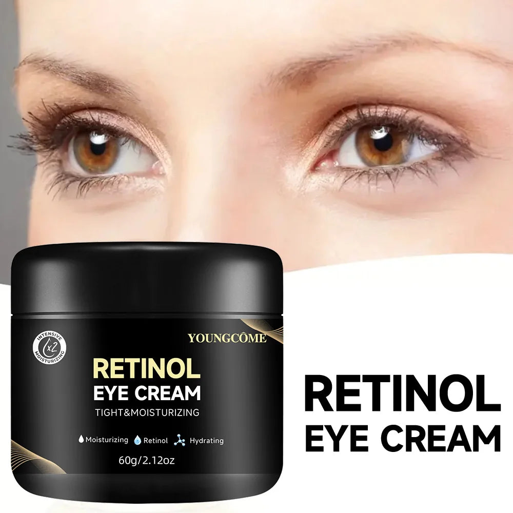 YOUNGCOME Retinol Eye Cream – Fine Lines & Wrinkles 1.6/2.21oz