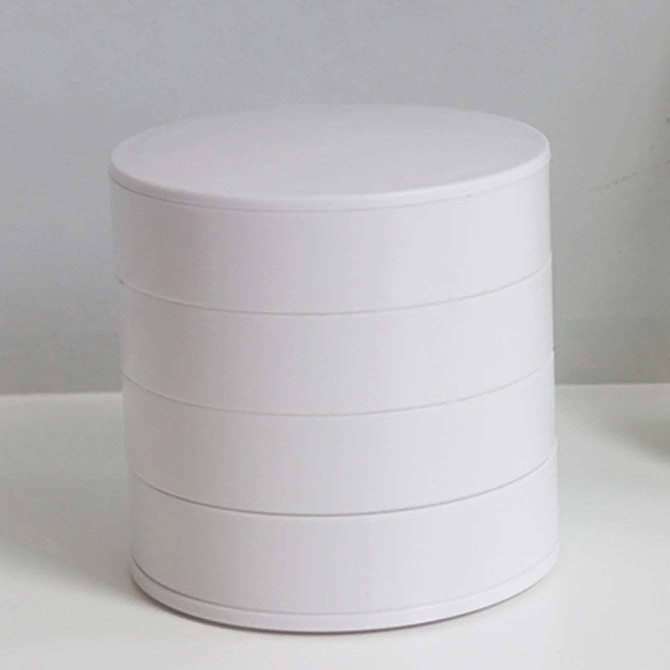 Rotating Multi-layer Desktop Storage Box Hair Accessories Jewelry Makeup BoxNWith Lid Dustproof Jewelry Box Jewelry Storage Box Oasis Select