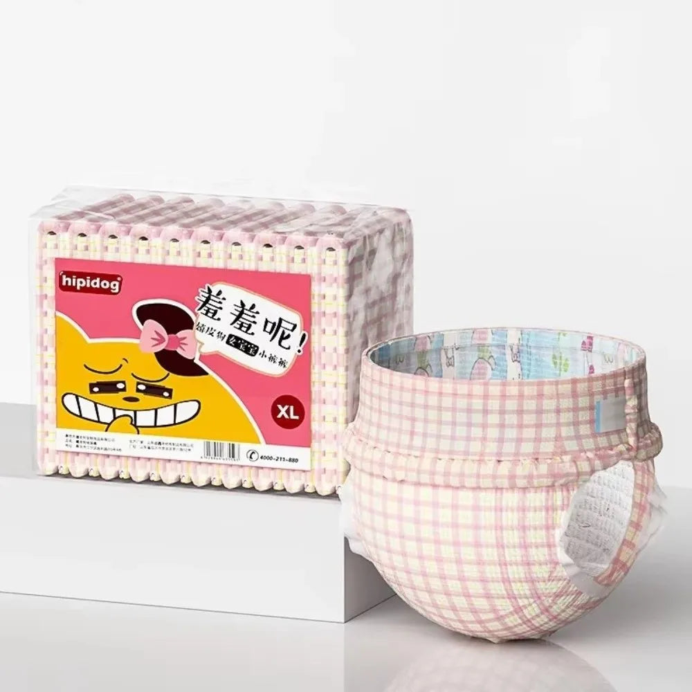 10-Pack Disposable Dog Diapers | Leakproof & Breathable Nappies