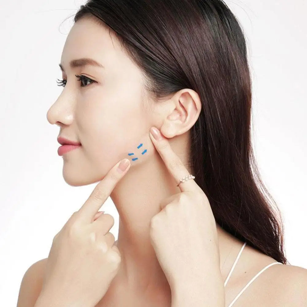 40 Patches Lifting Face Stickers Waterproof V Face Makeup Adhesive Transparent Face Patches Invisible Face Lift Tape Skin Care Oasis Select