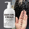Strong Hold Curl Defining Cream with Argan Oil for Wavy Curls - Anti-Frizz Styling Cream for Long Lasting Bounce and Definition Oasis Select 250g 1pcs