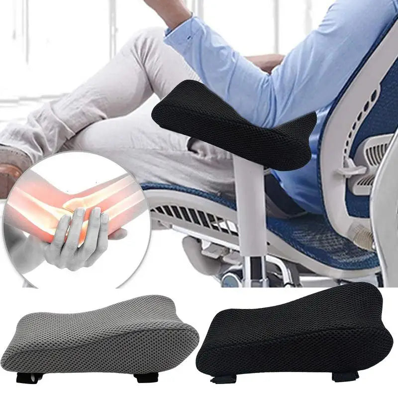 Arm Rest Cover Elbow Armrest Pads Comfortable Support Chair Elbow Pads with Adjustable Straps for Office Chairs Wheelchairs Oasis Select