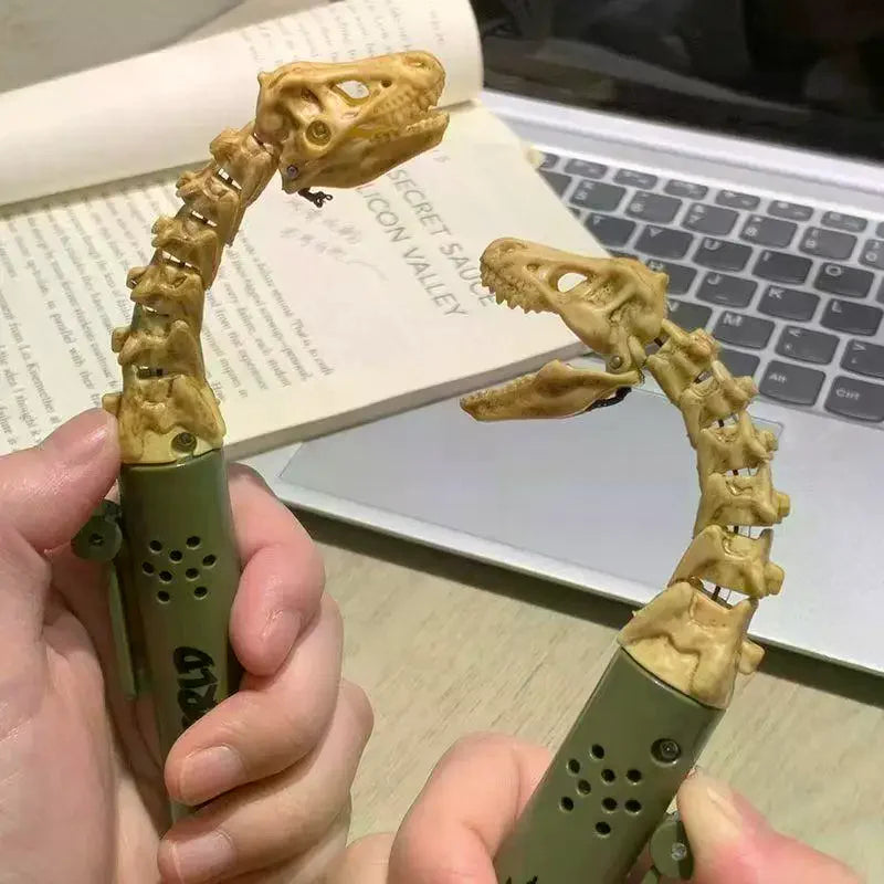 1Pcs Gag Joke Prop Open Mouth Dinosaur Gel Ink Pen Cute Funny Dinosaur Gel Pen For Over 5 Years Old Teens Pupils Journaling Oasis Select