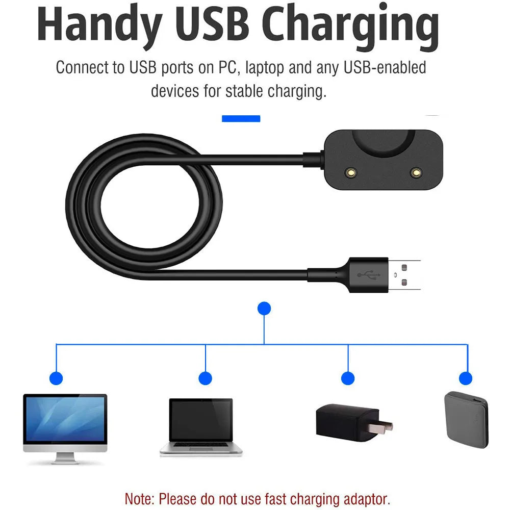 Samsung Galaxy Fit 3 Magnetic USB Charging Cable 50cm Watch Charging Cable Oasis Select