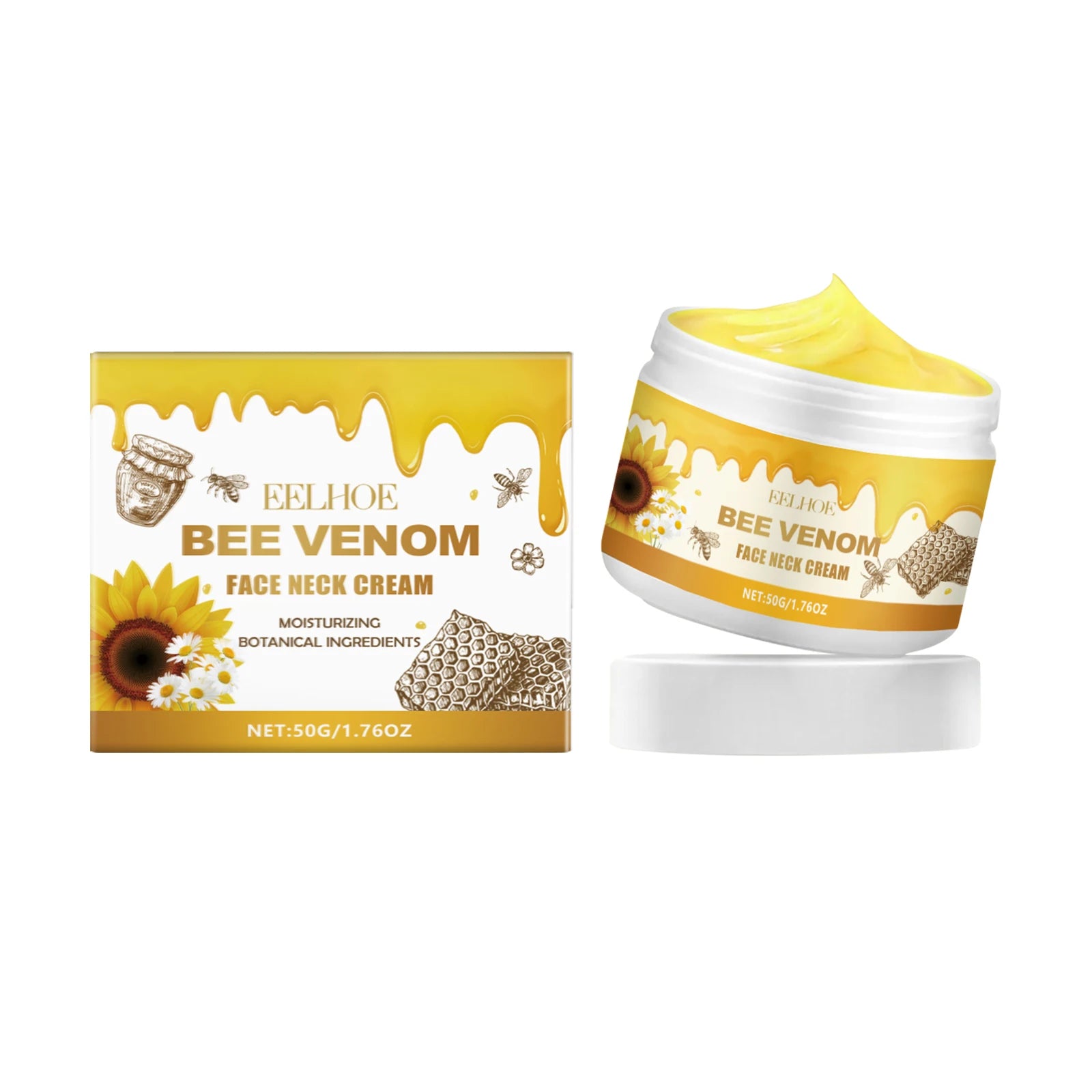 Bee Venom Collagen Neck Firming & Lifting Cream 50g | Eelhoe Neck Firming Cream Oasis Select
