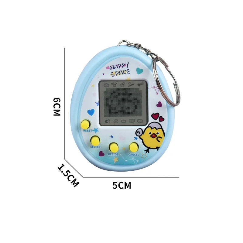 Electronic Pets Game Toys Virtual Tamagotchi Nostalgic Virtual Cyber Digital Animals Toys For Kids Child Oasis Select Red