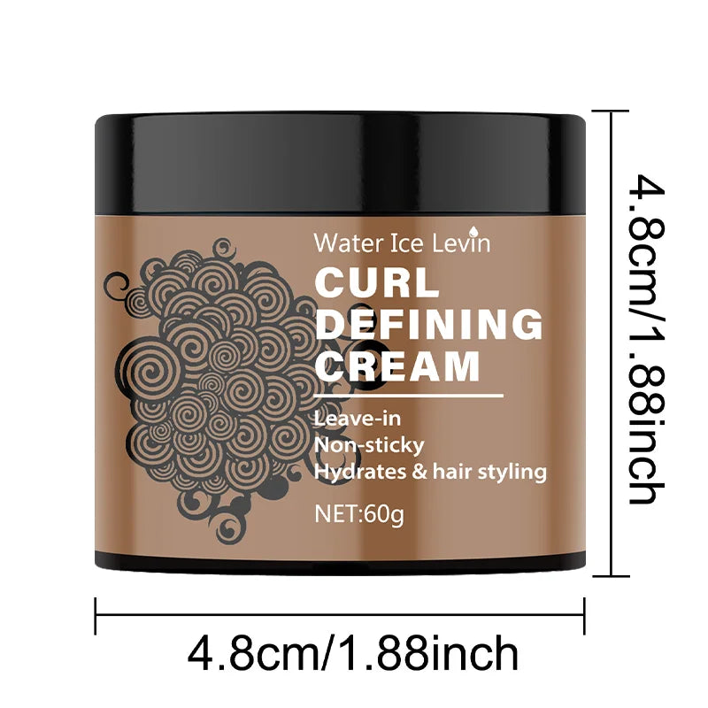 60g Curl Styling Cream – Collagen, Keratin & Hyaluronic Acid Curl Styling Cream Oasis Select