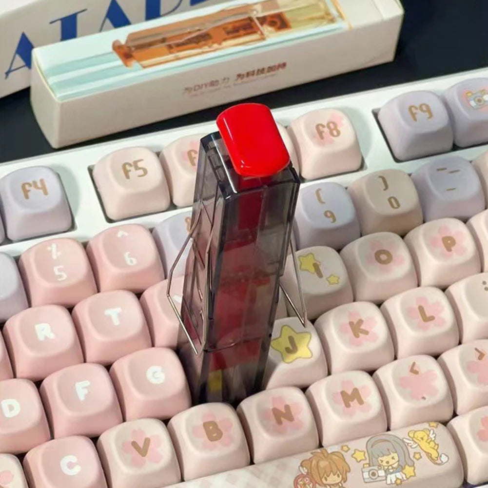 2 in 1 Switches Puller Keycap Puller Customized Hot Swap Keycap Shaft Remover Keyboard Cleaner for Mechanical Keyboards DIY Kit Oasis Select