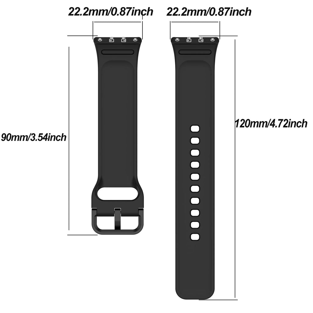 Silicone Strap & Case for Samsung Galaxy Fit 3 SM-R390 Smartwatch Band & Case Oasis Select
