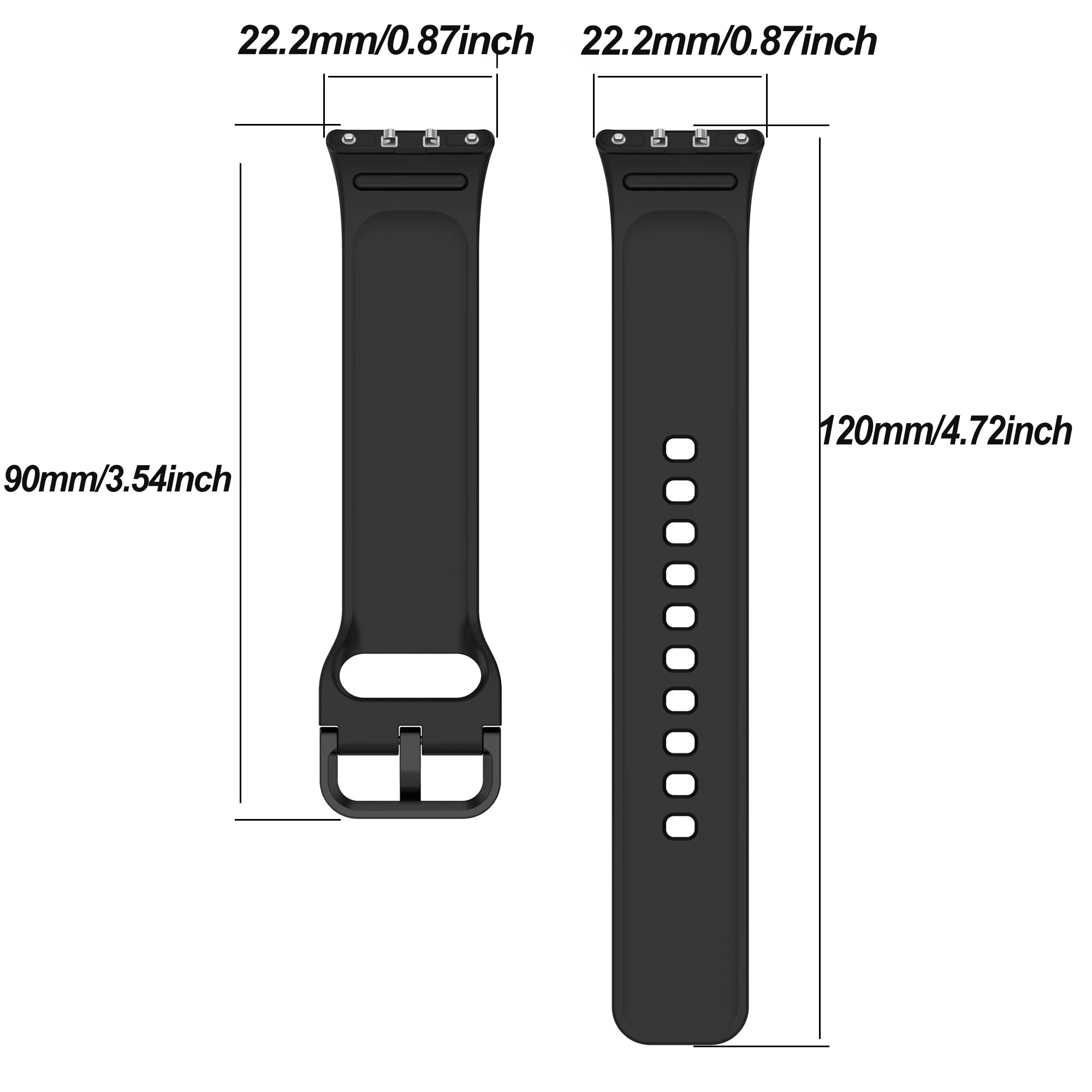 Silicone Strap & Case for Samsung Galaxy Fit 3 SM-R390 Smartwatch Band & Case Oasis Select