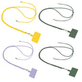 4/2/1Pcs Universal Phone Lanyard With Adjustable Length, Anti-Loss Safety Phone Case With Clip Fastener Oasis Select Mix-4pcs PU