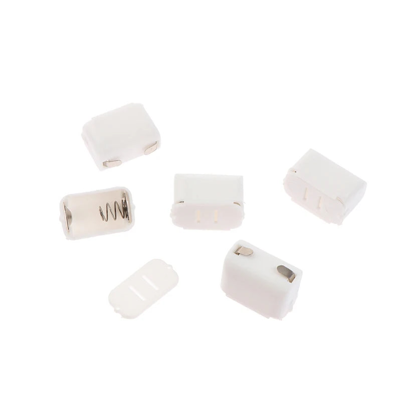5Pcs Mini L1154F Battery Case Battery Storage Box Battery Holder For AG13 LR44 Coin Cell Battery Compartment Battery Holder Oasis Select