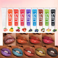 9-Piece Fruit Lip Gloss Set – Mirror Shine & Moisturizing