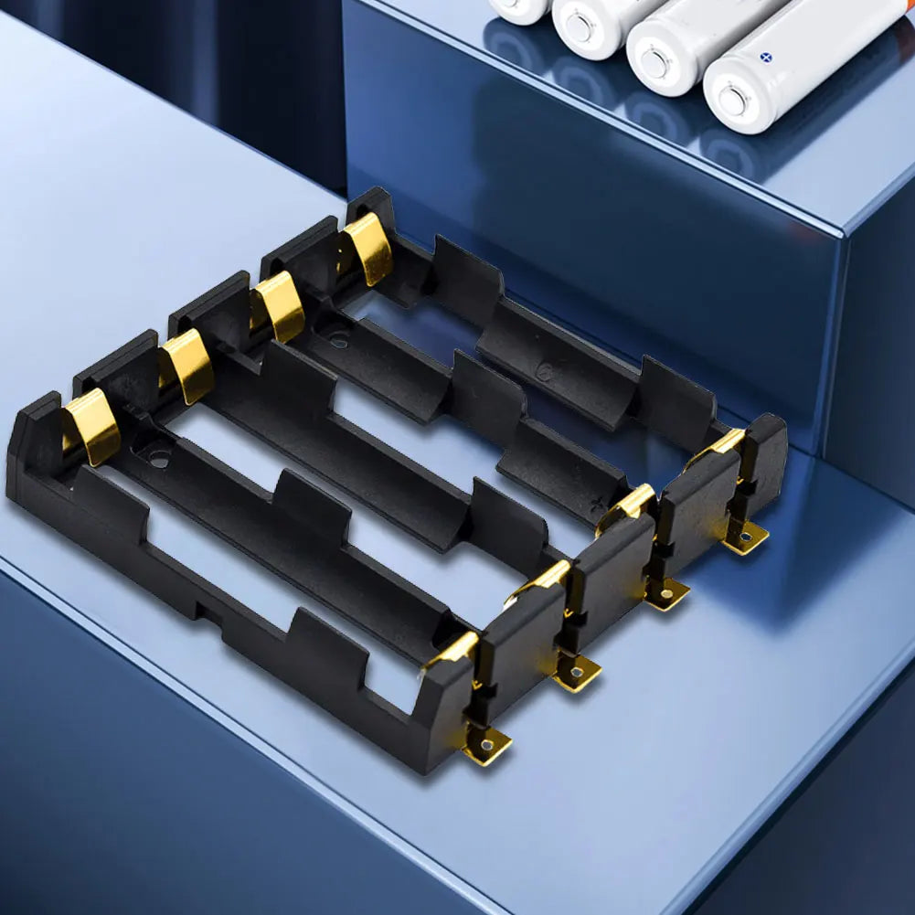 18650 SMT Battery Holder Box with Bronze Pins – 1–4 Slot Battery Holder Box Oasis Select