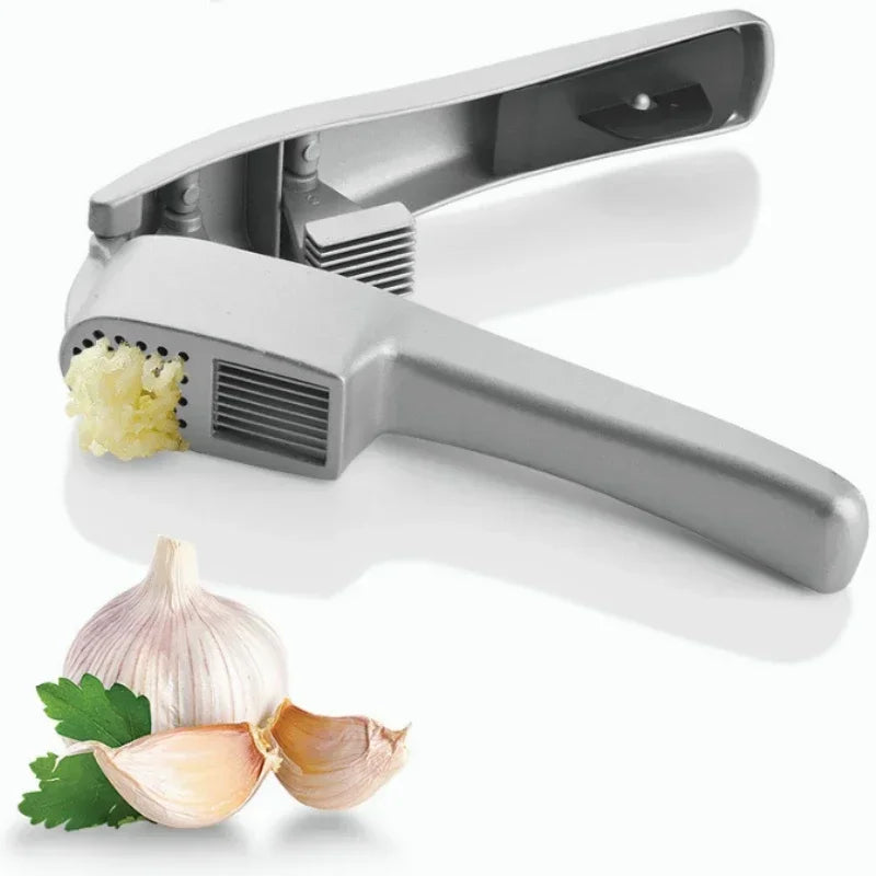 2 In 1 Multifunctional Garlic Press Garlic Slicer Zinc Alloy Manual Kitchen Gadget and Accessories Gadgets for Home Oasis Select