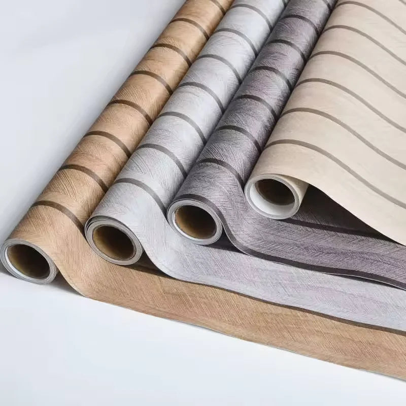 Wood Grain Self-Adhesive PVC Waterproof Wallpaper Vinyl Wall Sticker Suitable For Kitchen Bedroom And Home Renovation Decoration Oasis Select