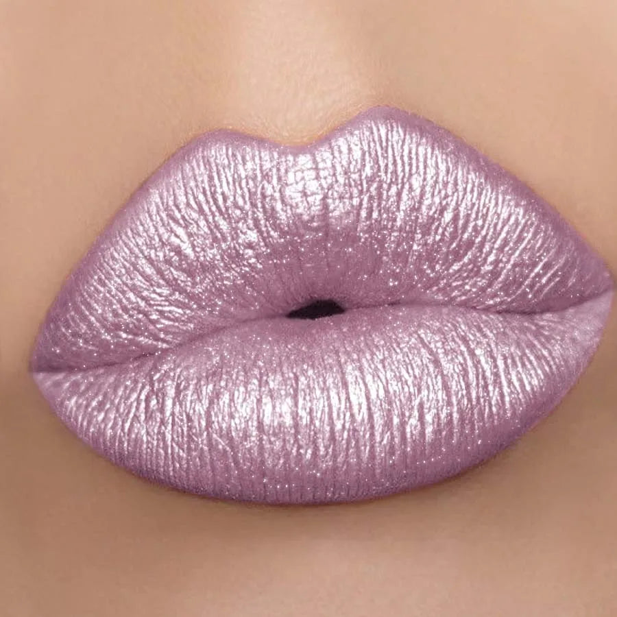 KAFURUX Glitter Metallic Lipstick – Pearlescent Lip Tint & Balm