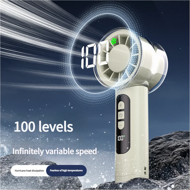 URGGU Mini USB Rechargeable Handheld Fan | Portable Cooling