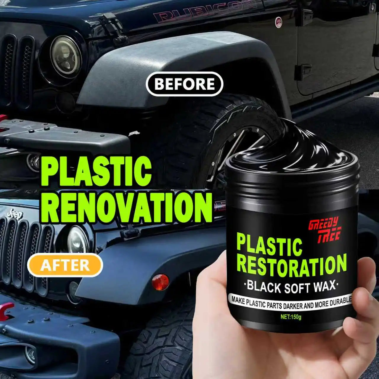 Car Plastic & Trim Restorer | UV Protection Ceramic Coating