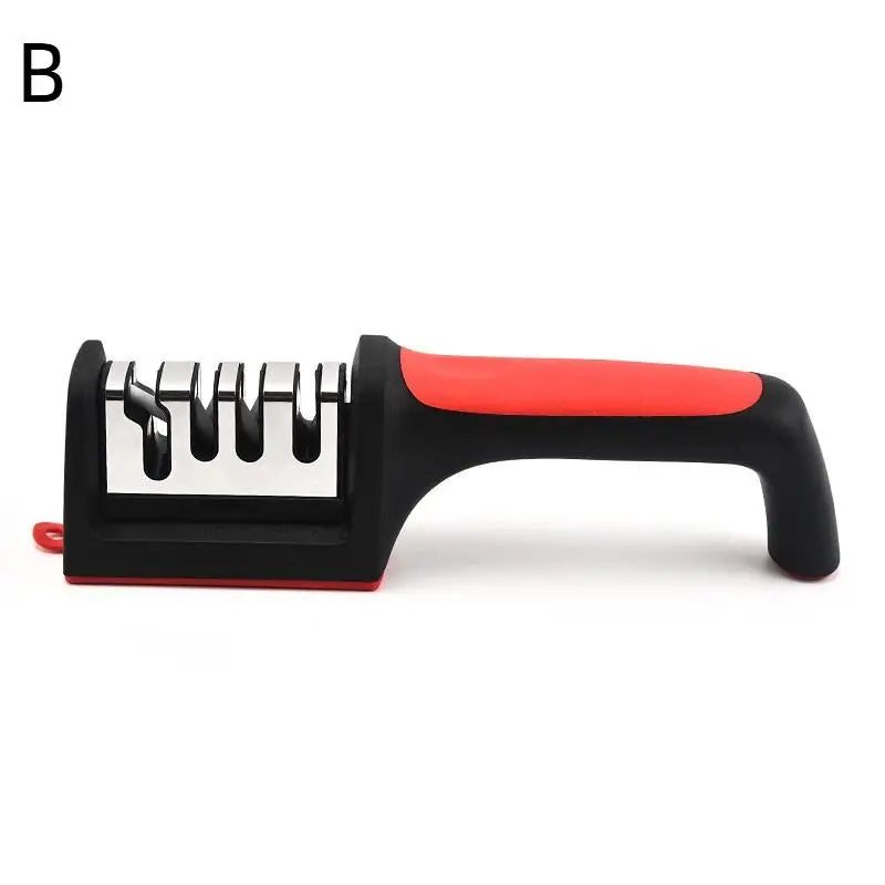 3/4-Stage Knife Sharpener – Non-Slip Ergonomic Handle
