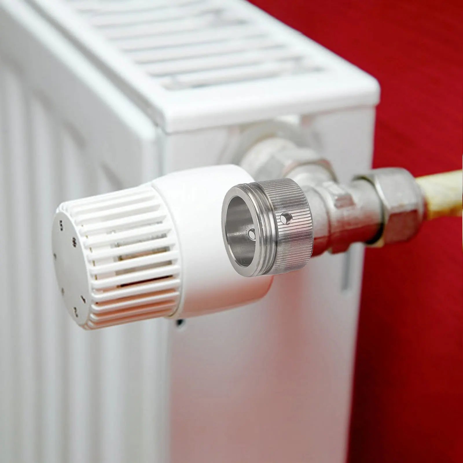 2/4X M30x1.5 Radiator Thermostat Adapter Is Crafted From Stainless Steel, Offering Superior Rust Resistance Oasis Select