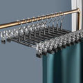Stainless Steel Pants & Skirt Hangers with Adjustable Clips