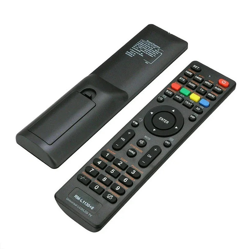 Universal Remote Control for Television RM-L1130+8 ABS Replacement Smart Television Soft Button English Oasis Select