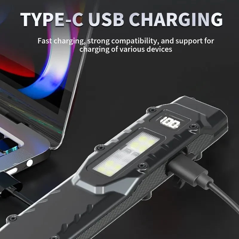 POCKETMAN 3800LM USB Rechargeable LED Flashlight – 9 Modes
