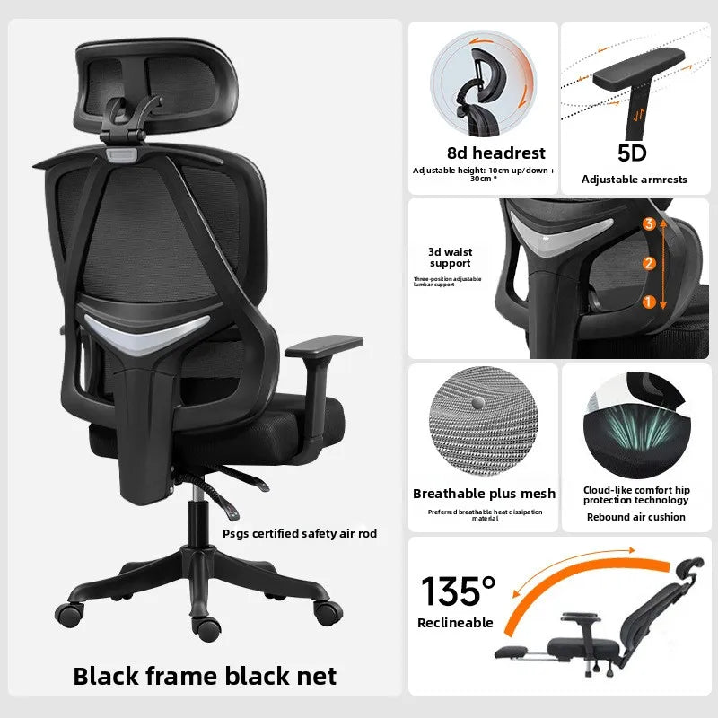 Leisure Office Chair Ergonomic Chair Computer Chair Office Chair Student Chair Oasis Select army green
