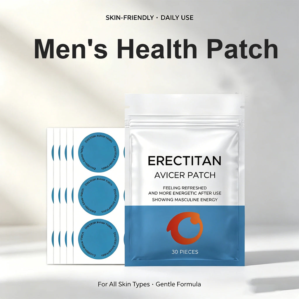 30/60/120x Men Energy Support Patches External Use Men's Daily Refreshing Care Stickers Gentle Energy Support External Stickers Oasis Select