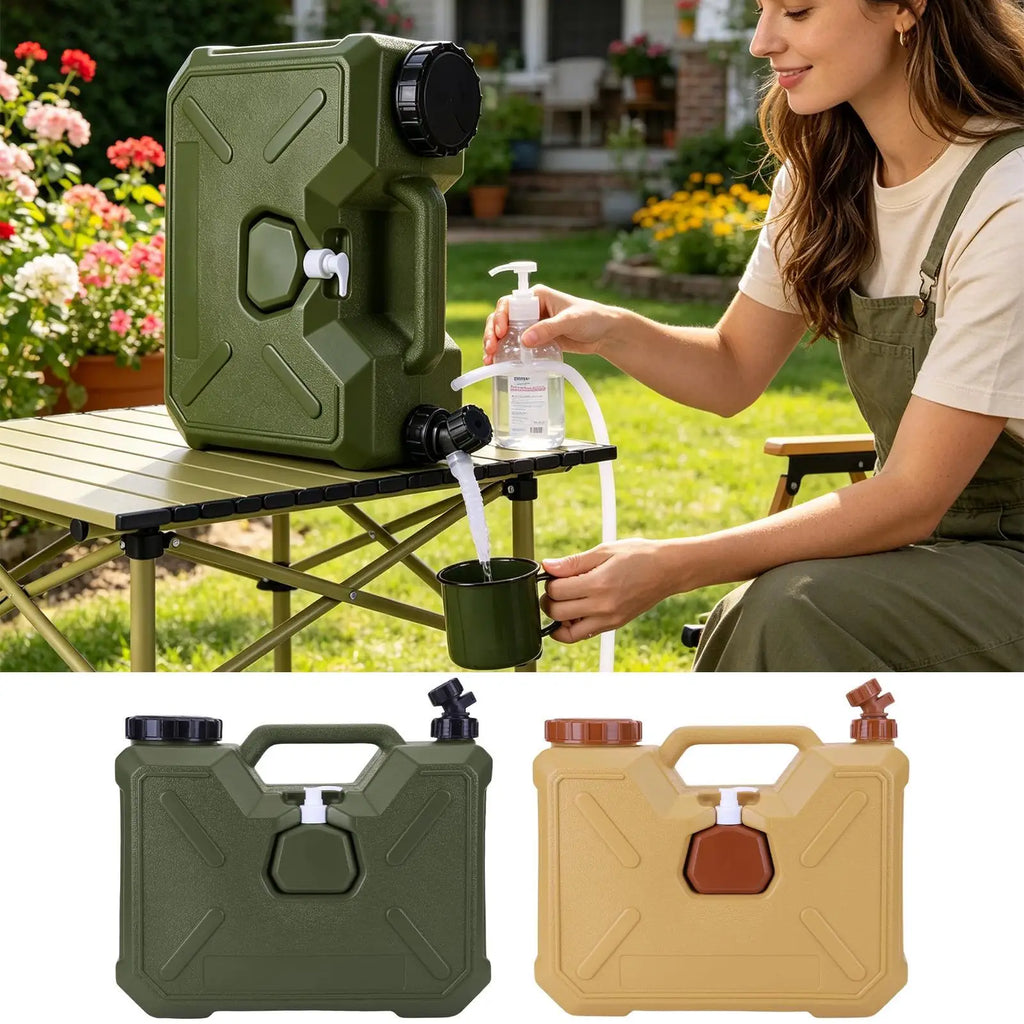 Water Tank Portable Multifunction No Leakage Water Container With Spigot 12-liter Water tank with Tap Portable Water Container Oasis Select
