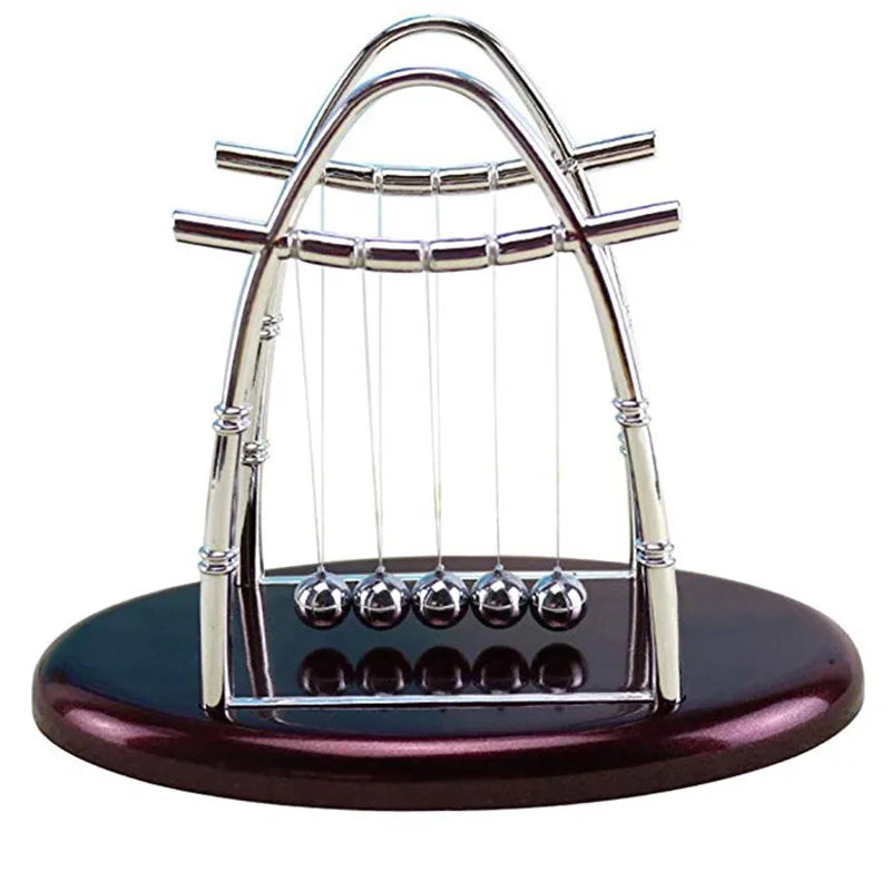 Sail-shaped Pendulum Balls, Oval Newton Bump Balls, Creative Home Decoration Craft Gift Items Oasis Select