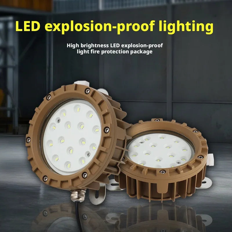 SHINEKNOT Circular LED Explosion-Proof Emergency Ceiling Light