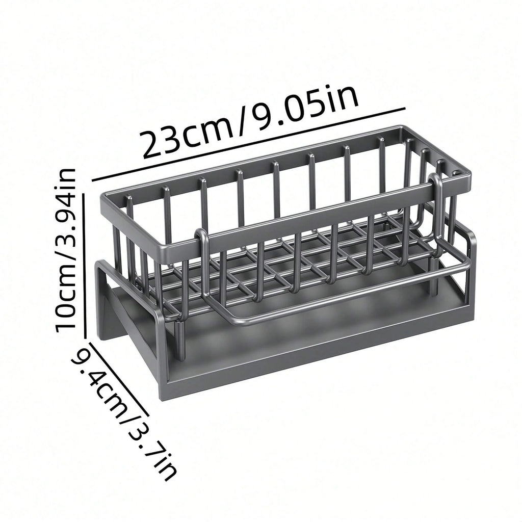 1pc Kitchen Sink Organizer,Bathroom Storage Rack,Sponge Holder For Kitchen Faucet,Sink Tidy Tray,For Kitchen And Bathroom Tools Oasis Select