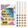 240 pieces of cute designed water-based gel acne patch, can effectively remove facial secretions, used day and night Oasis Select 240pcs