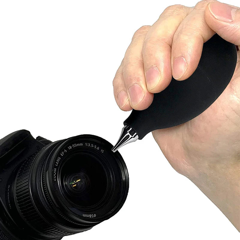Camera Rocket Air Blower Metal Dust Blower for Lens Sensor Keyboard Watch Cleaning Tool 43x95mm Oasis Select