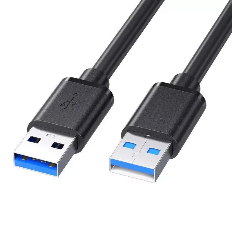USB 3.0 Extension Cable USB A Male to Male Cord USB 3.0 2.0 Extender Cord Fast Data Transmission Cable For Hard Drive Radiator Oasis Select