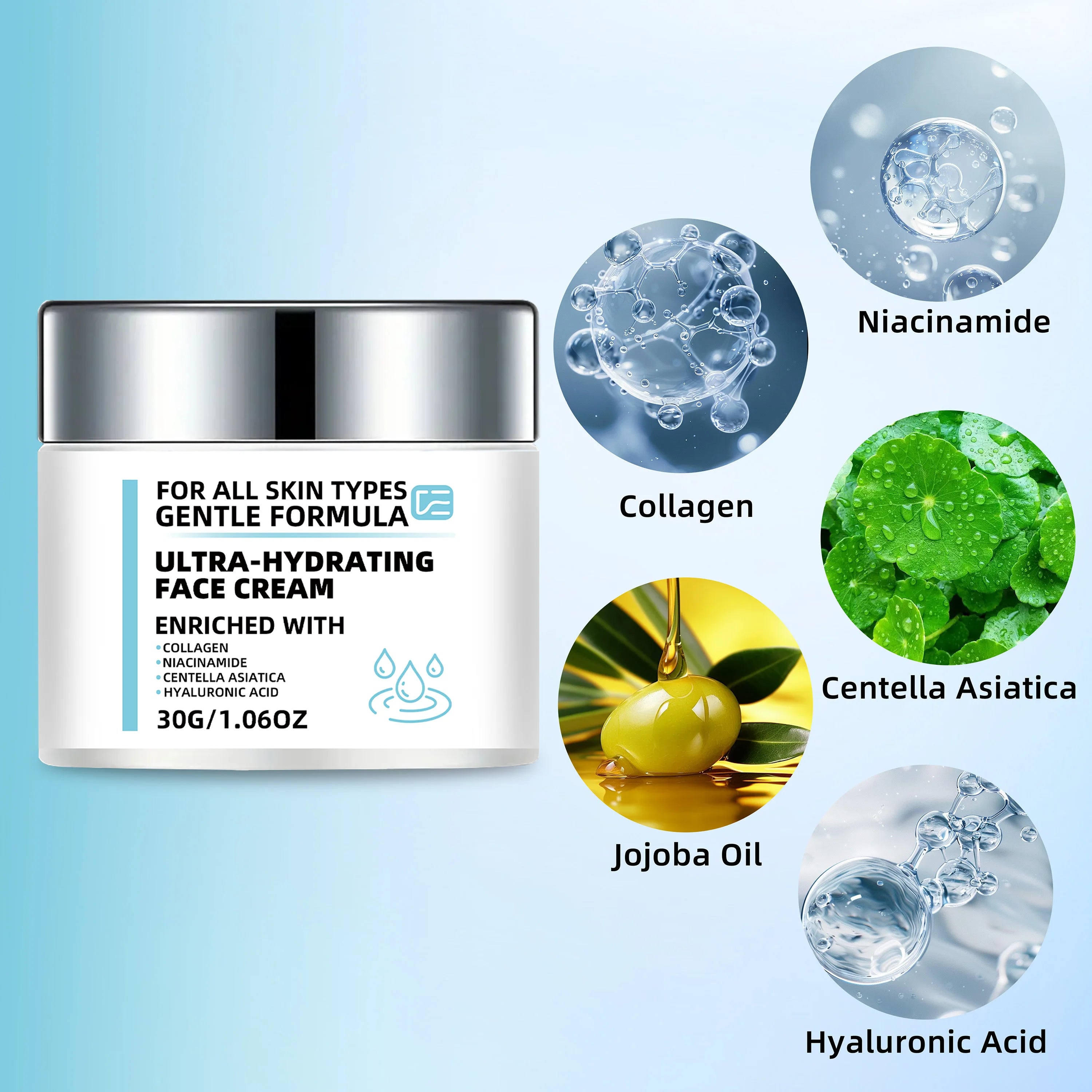 veérenae Ultra-Hydrating Face Cream – All Skin Types