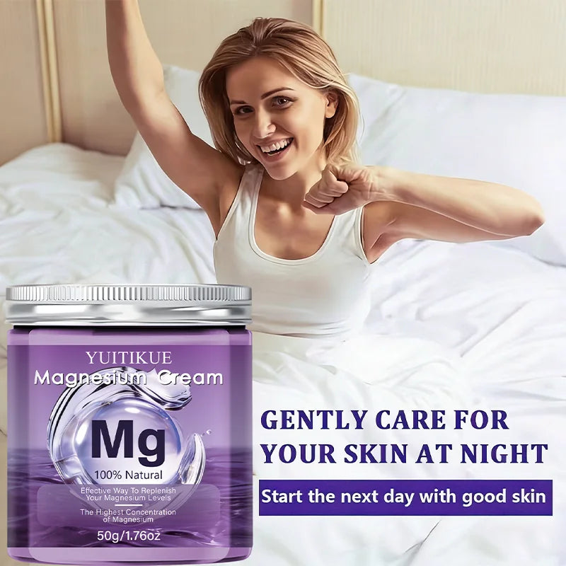 YUITIKUE Natural Magnesium Cream – Body Moisturizer 50g