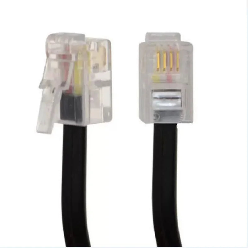 0.5-3m Phone Cord Landline Uncoiled Coiled Landline Telephone Handset RJ11 RJ9 Cord Line Cable RJ9 4P4C Telephone Cable Oasis Select