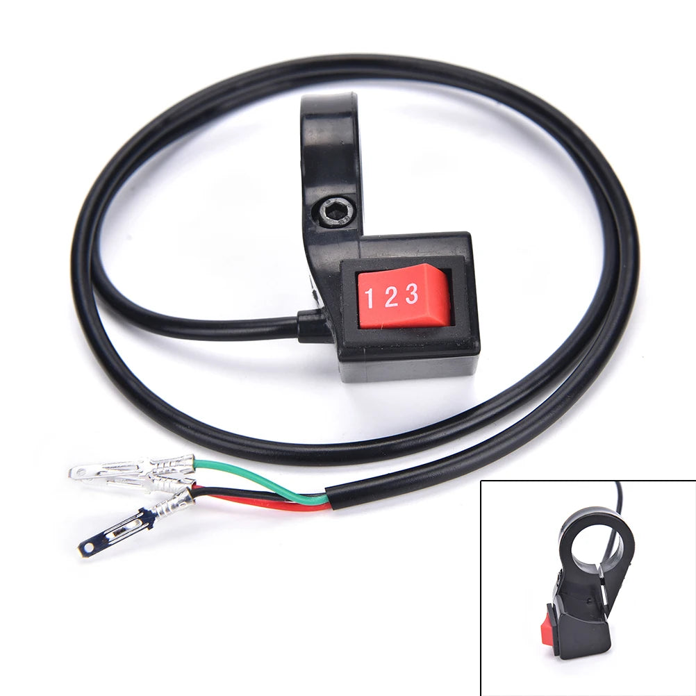 New Sale 1Pc 22mm 7/8in Electric 3 Speed Module Handlebar Switch Shift for Motorcycle Scooter Motorcycle Switch Oasis Select