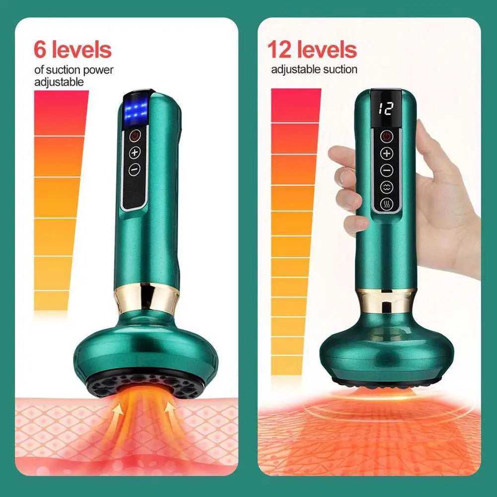 Rechargeable Cellulite Cupping Massager | Body Sculpting Tool Electric Body Massager Oasis Select