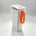 50000mAh Power Bank 120W Fast Charging Portable Charger Built-in Cable External Battery Pack PD USB C LED Display Powerbank Oasis Select 1 white Power Bank 30001mAh-50000mAh