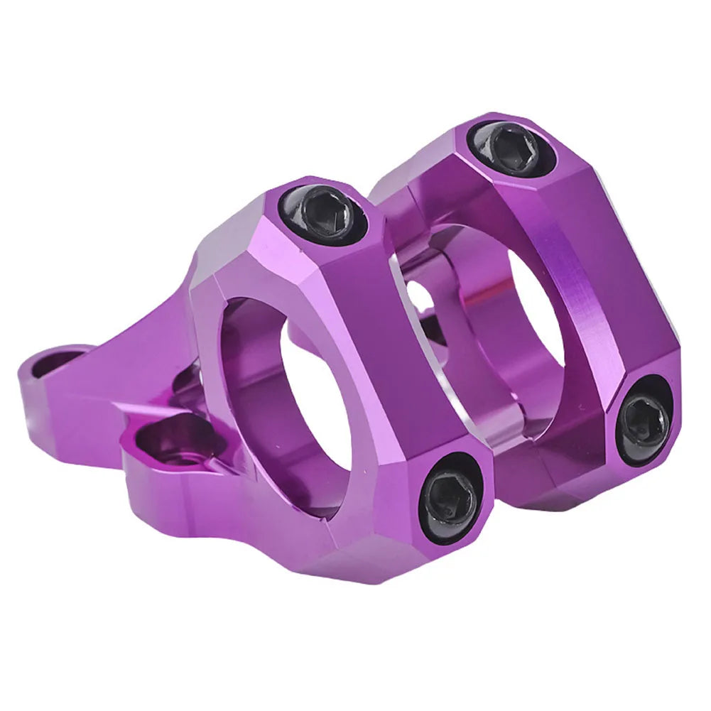 Bike Dual Crown Forks 31.8mm Aluminium Alloy Direct Mount Stem For DH For Surron For Light Bee Dirt Bike Handlebar Accessories Oasis Select Purple