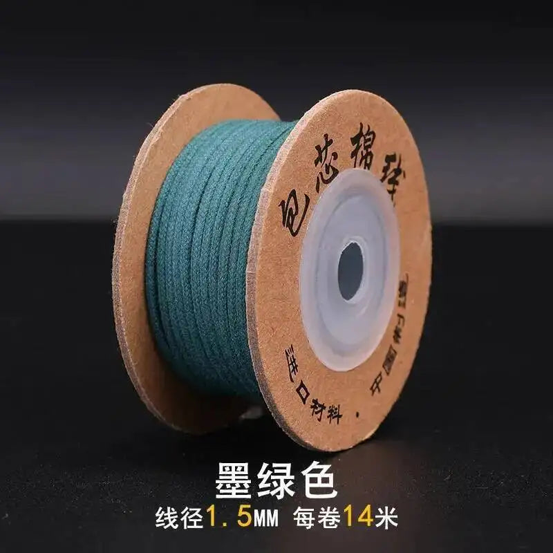 14/10 meters 1.5/2.0mm Cotton Cord Rope Chinese Knot Macrame Cord Rope For Jewelry Making For Shamballa Bracelet Oasis Select 7 10m 2.0mm